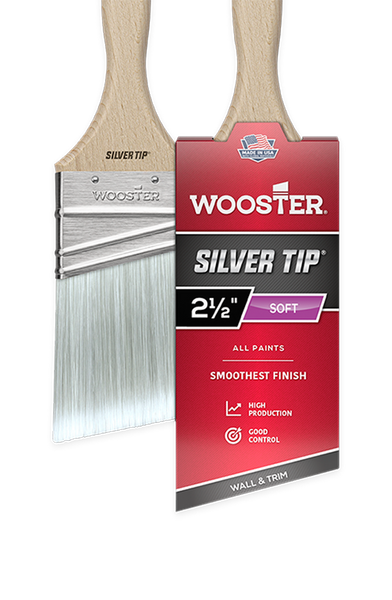 Silver Tip Angle Sash Paintbrush 5221