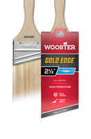 Gold Edge Paint Brush Angle Sash Nylon/Poly 1-1/2" 5231