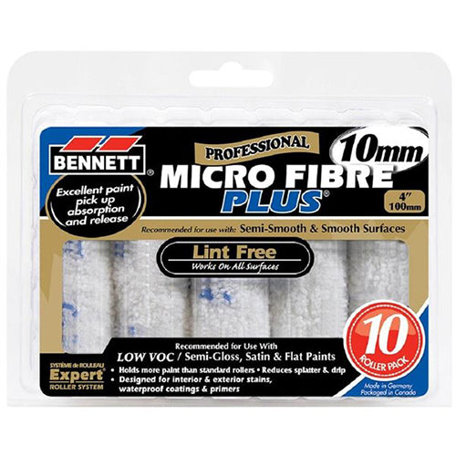 ROLLER REFILL MICRO LINT FREE 10MM PILE 240MM/9-1/25 4PK 47