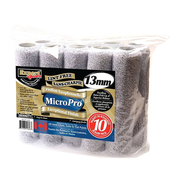 Bennett Micro Pro 13mm Roller 10 Pack