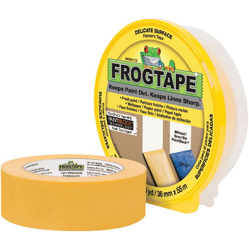 TAPE MASKING PAINT FROGTAPE YELLOW 36MMX60YD 217143
